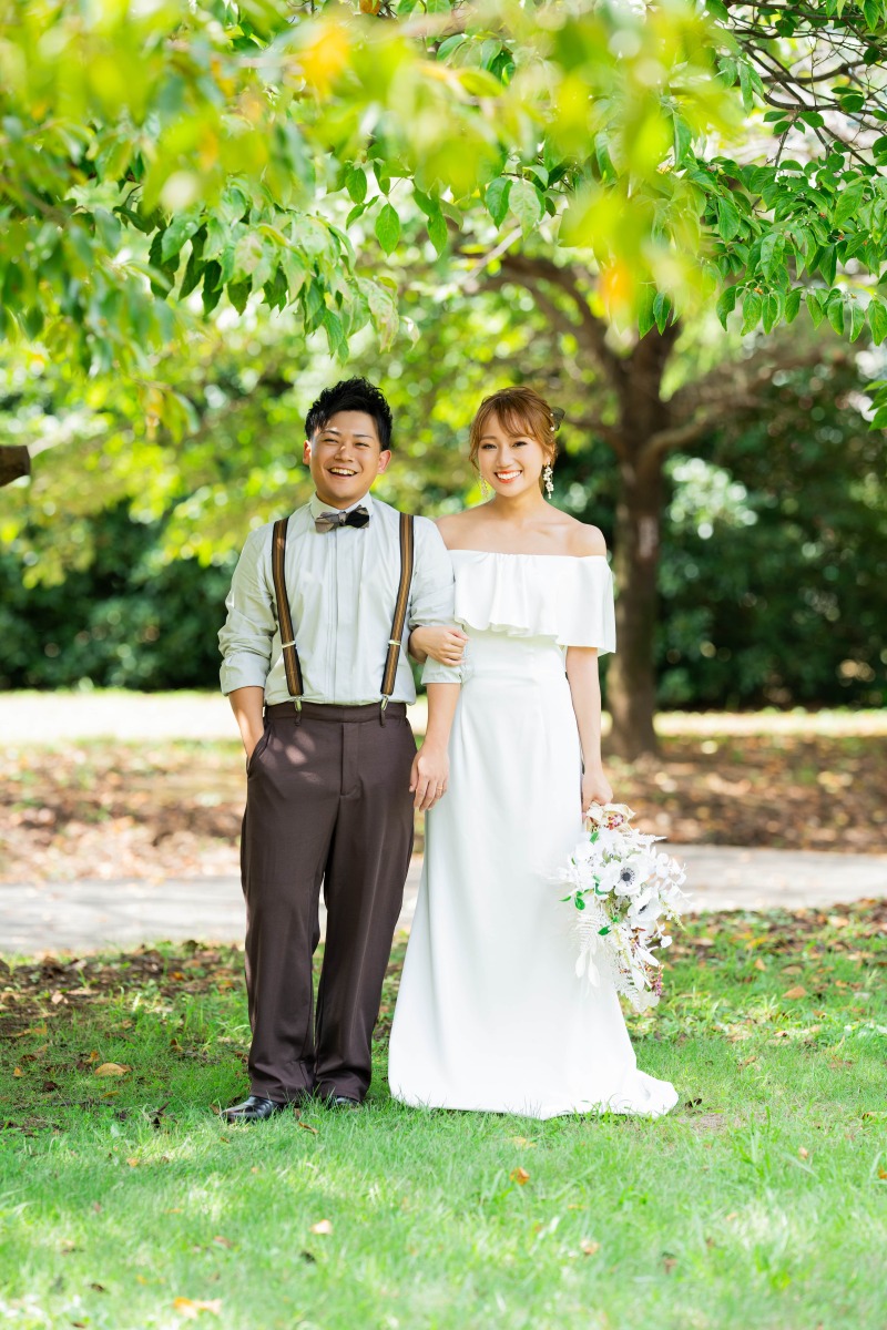 まずは、洋装のロケーションから