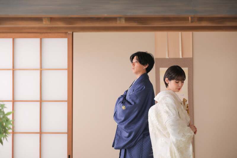 クールな印象のお写真も