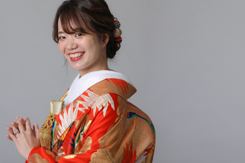 新婦様のソロカット