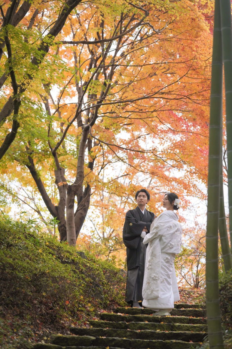 和装の最後のお写真は