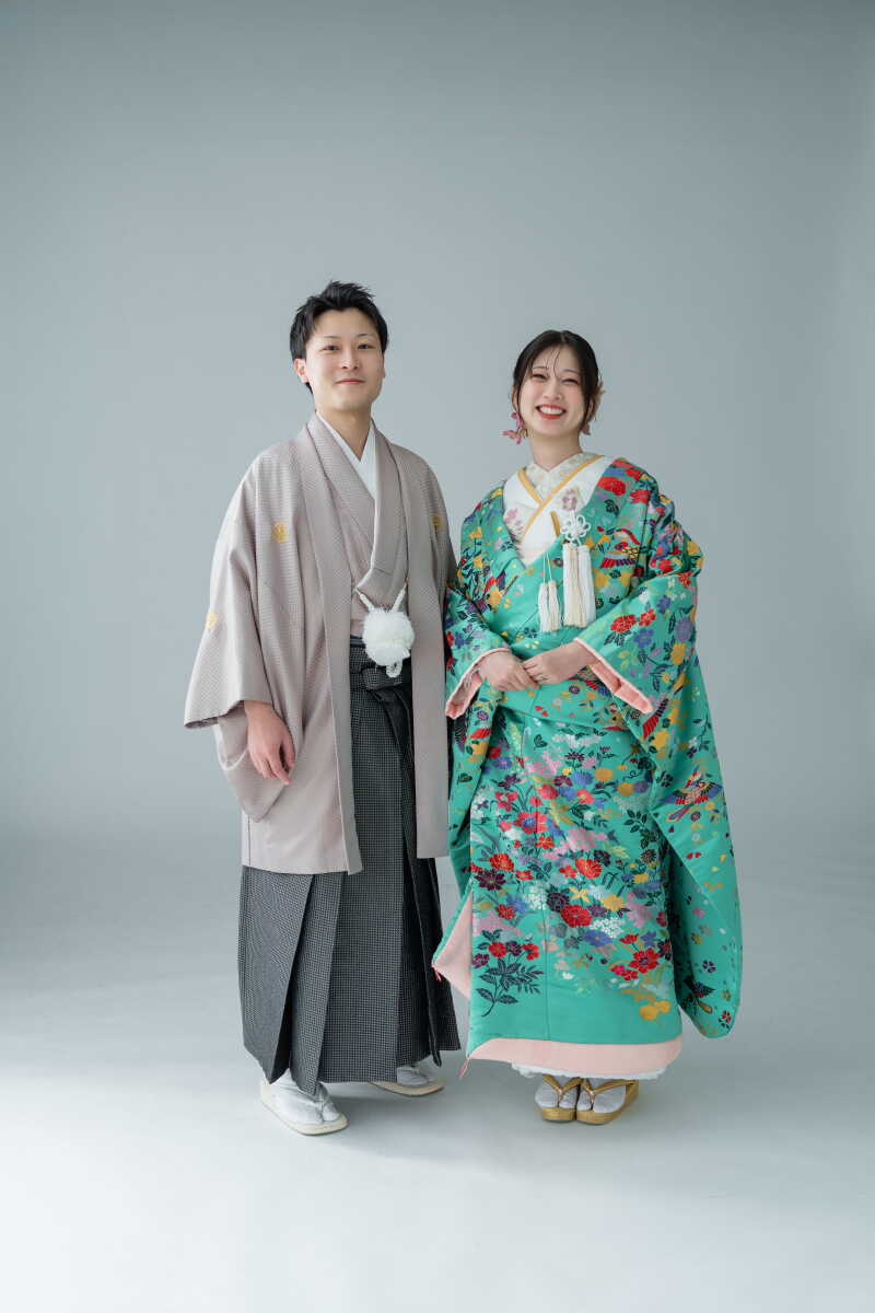 和装でスタート！