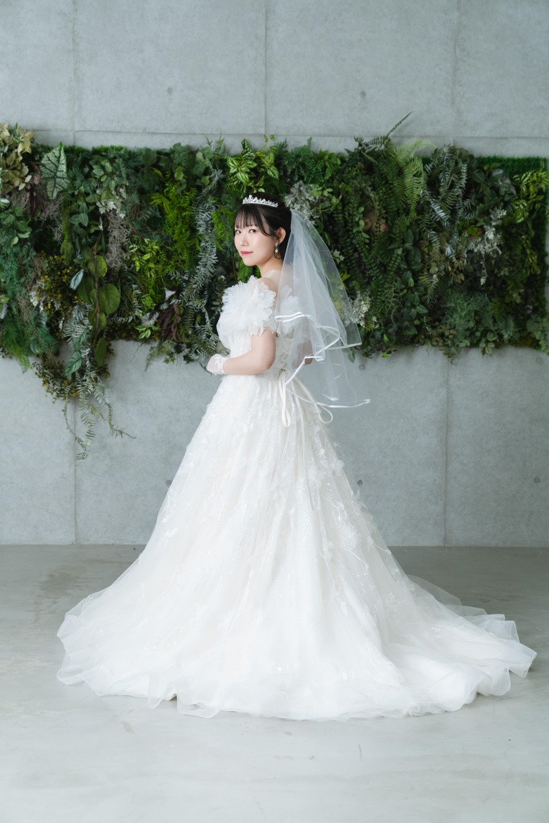 ご新婦様のソロカットです。