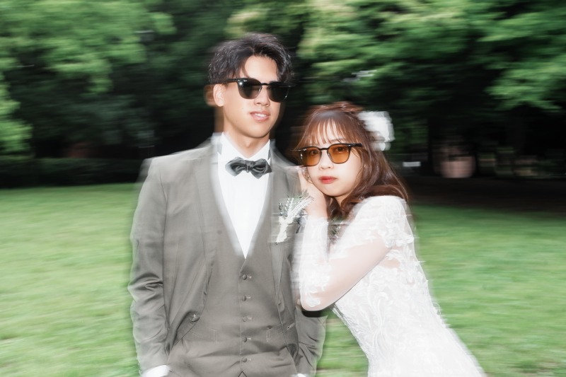 小物を使って一枚