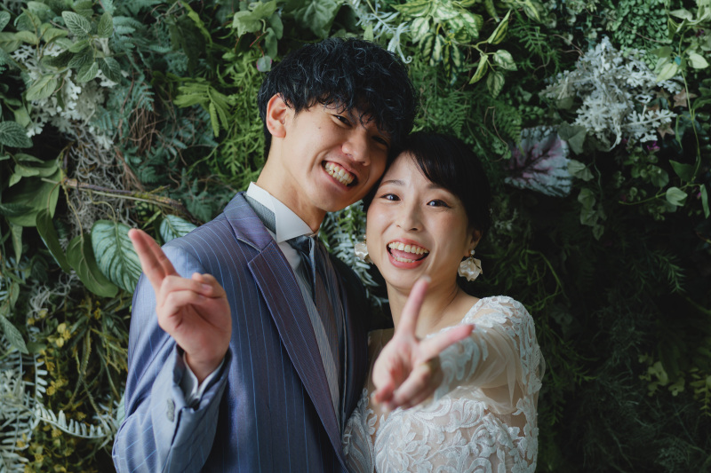 最後はピースで