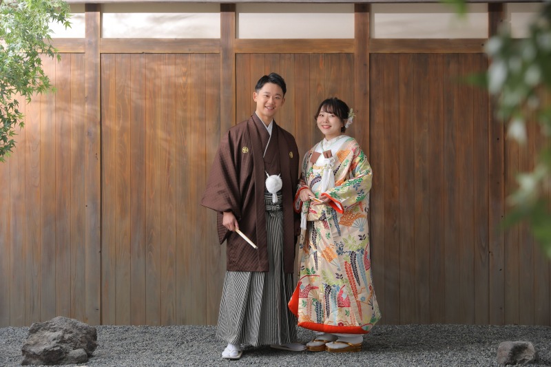 屋内庭園スタジオで