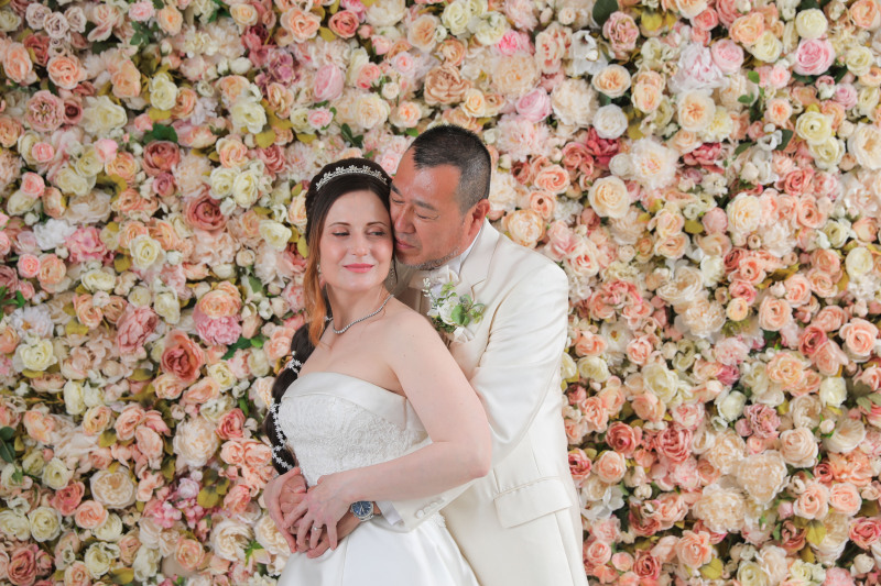 幸せオーラ全開