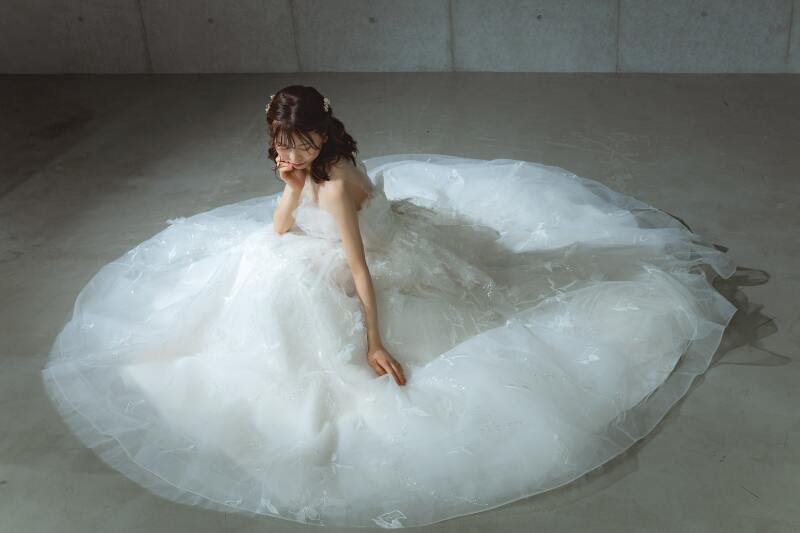 新婦様のソロカット