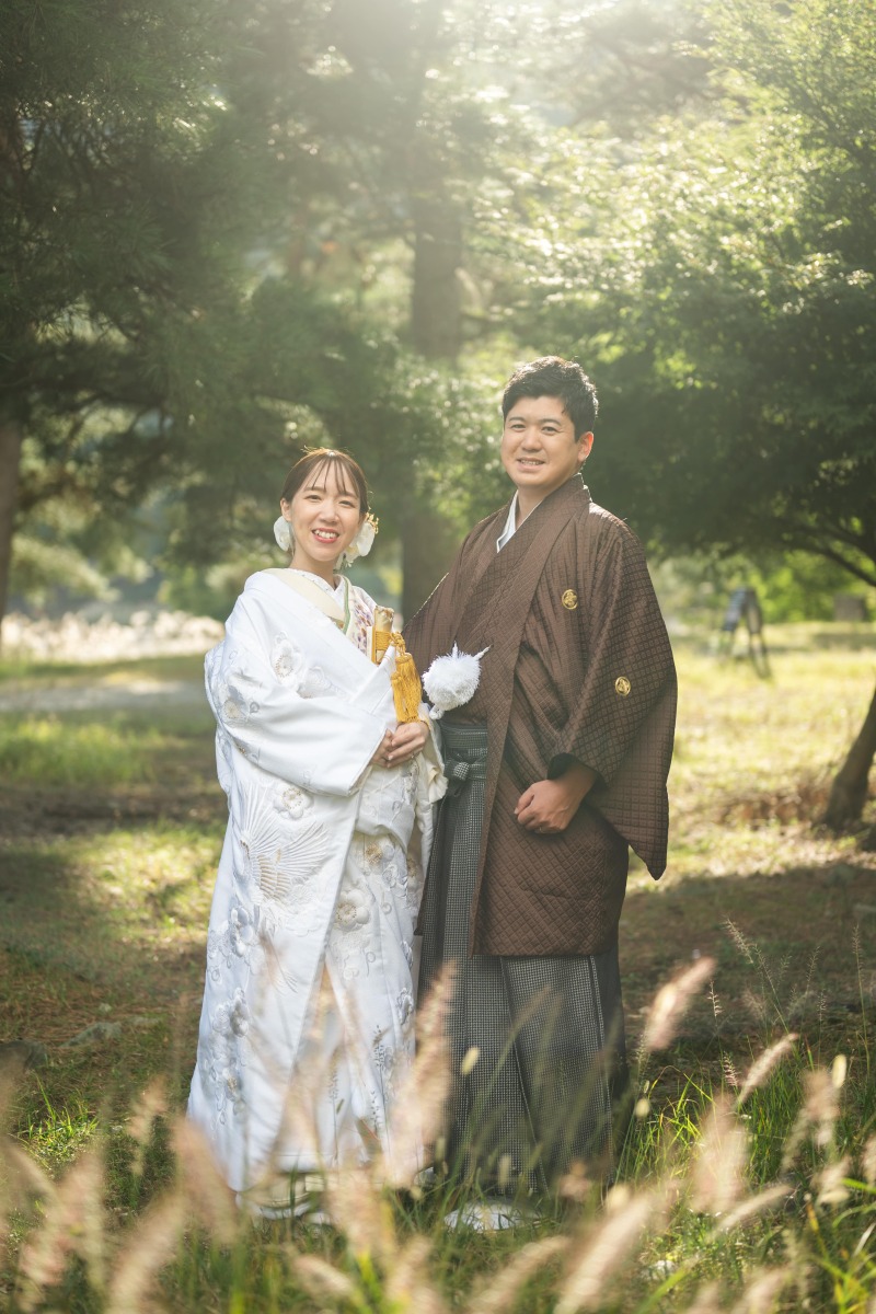 木漏れ日の中で