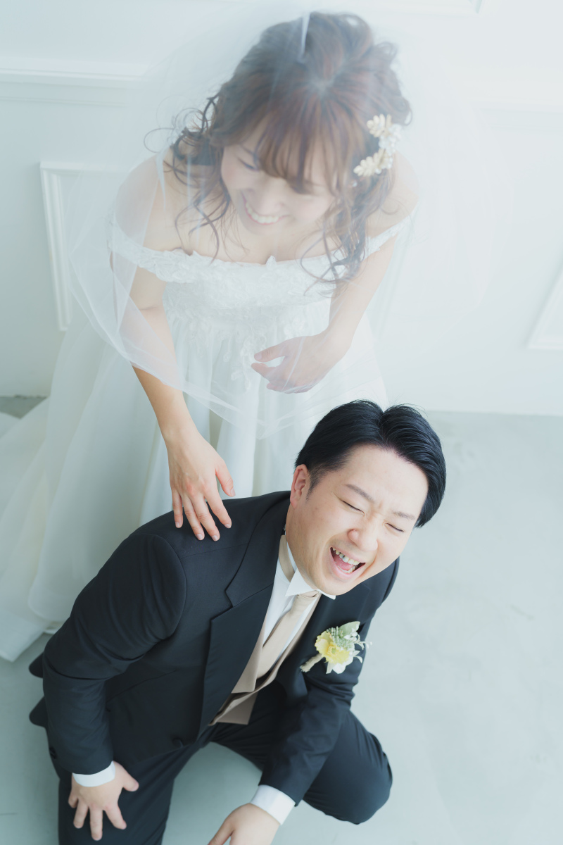 新郎様の表情にグッと来ます！