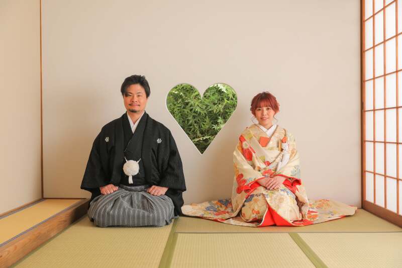 定番の正座のお写真