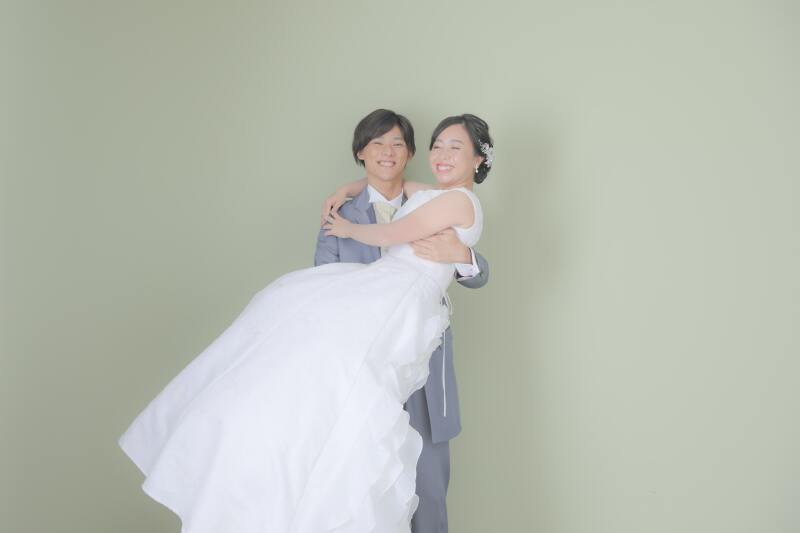 ご新婦様お気に入りのポーズで