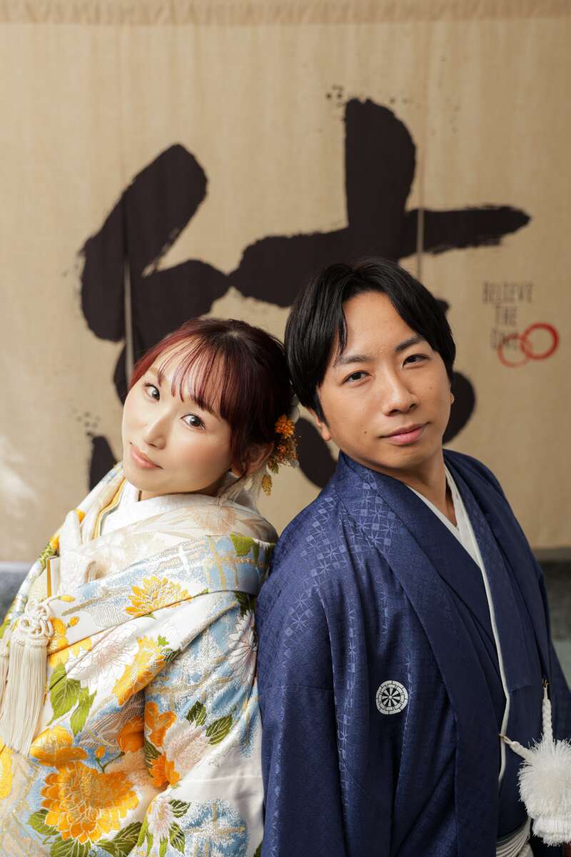 暖簾の背景でカッコよく