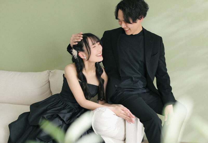 お二人の笑顔がとても素敵ですね！