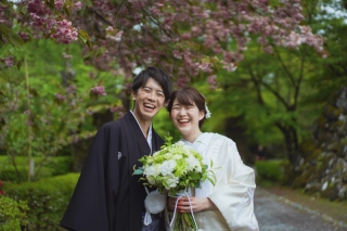 軽井沢での和装ロケーション