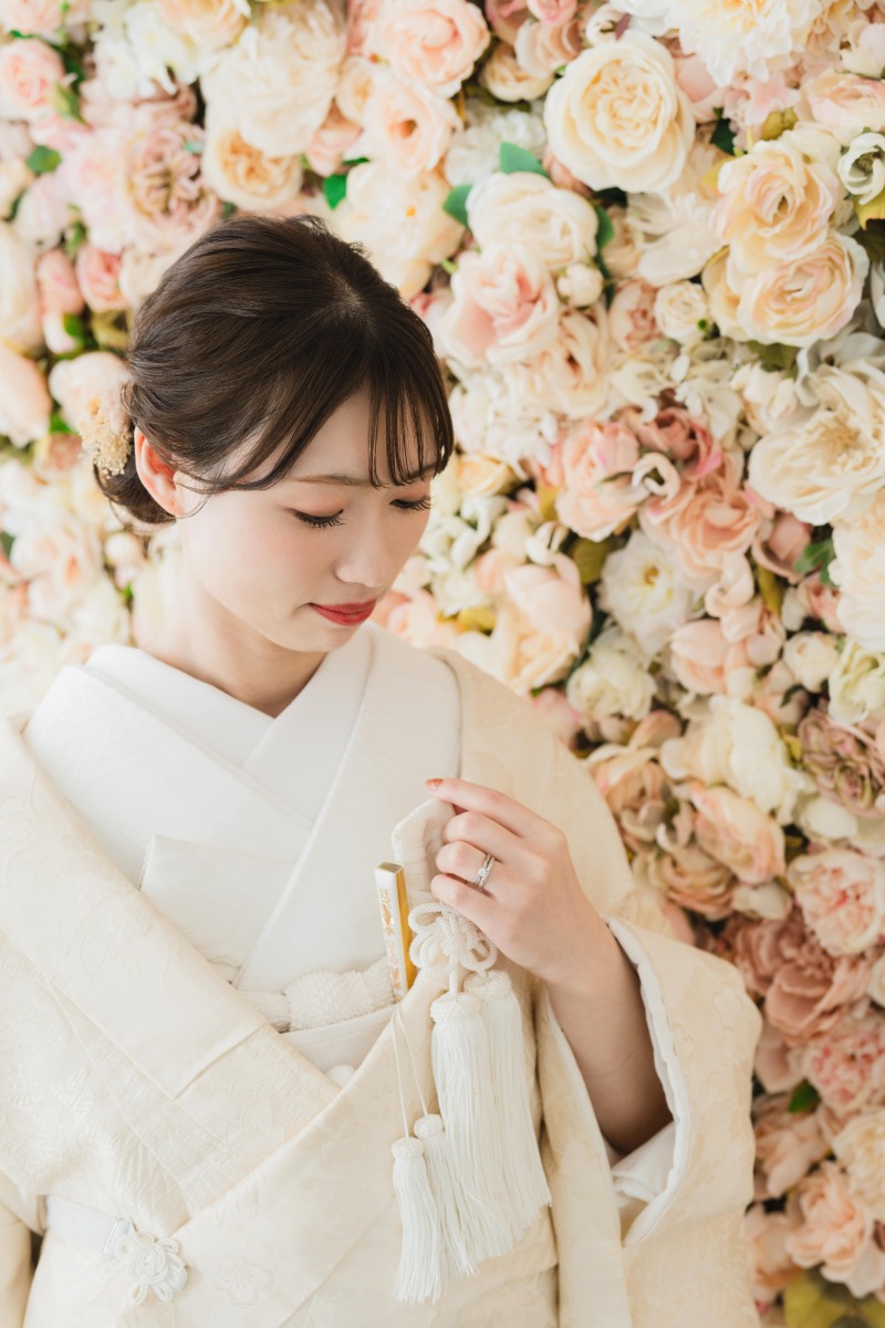 新婦様のソロカットも