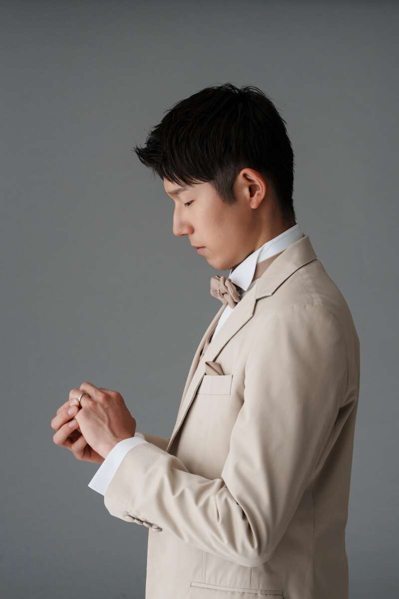 ご新郎様のソロカット