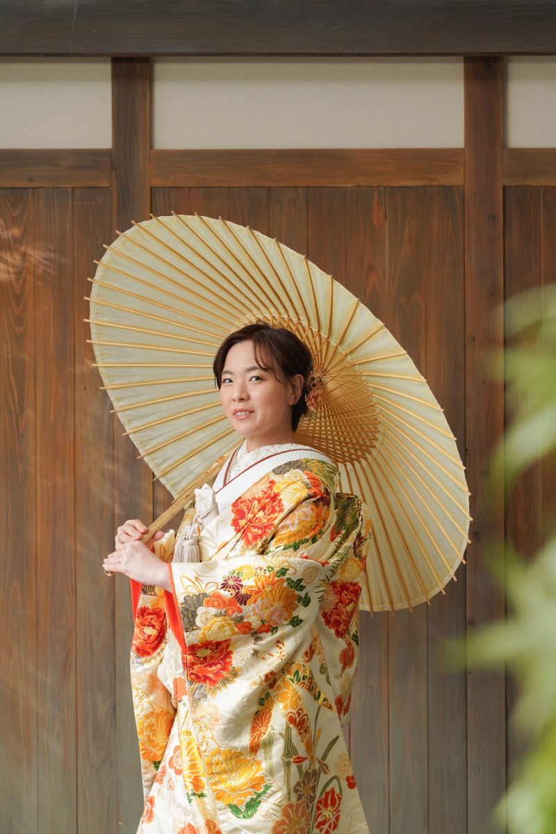 新婦様のソロカット