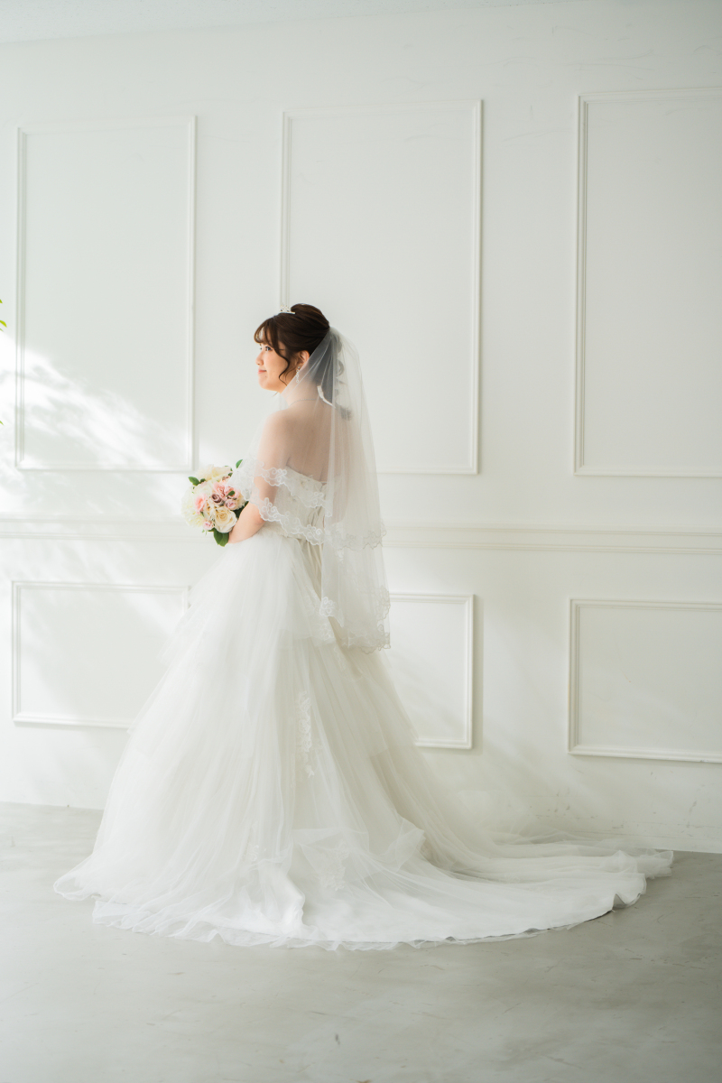 新婦様の後ろ姿