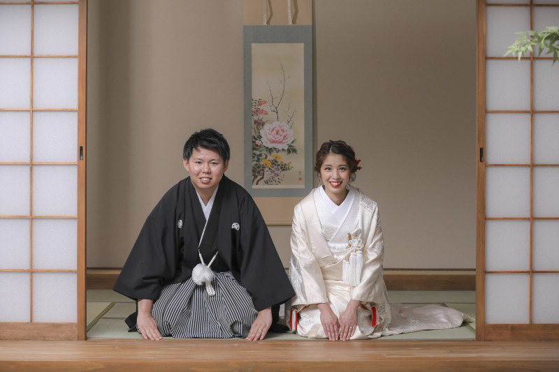 人気の正座ショット