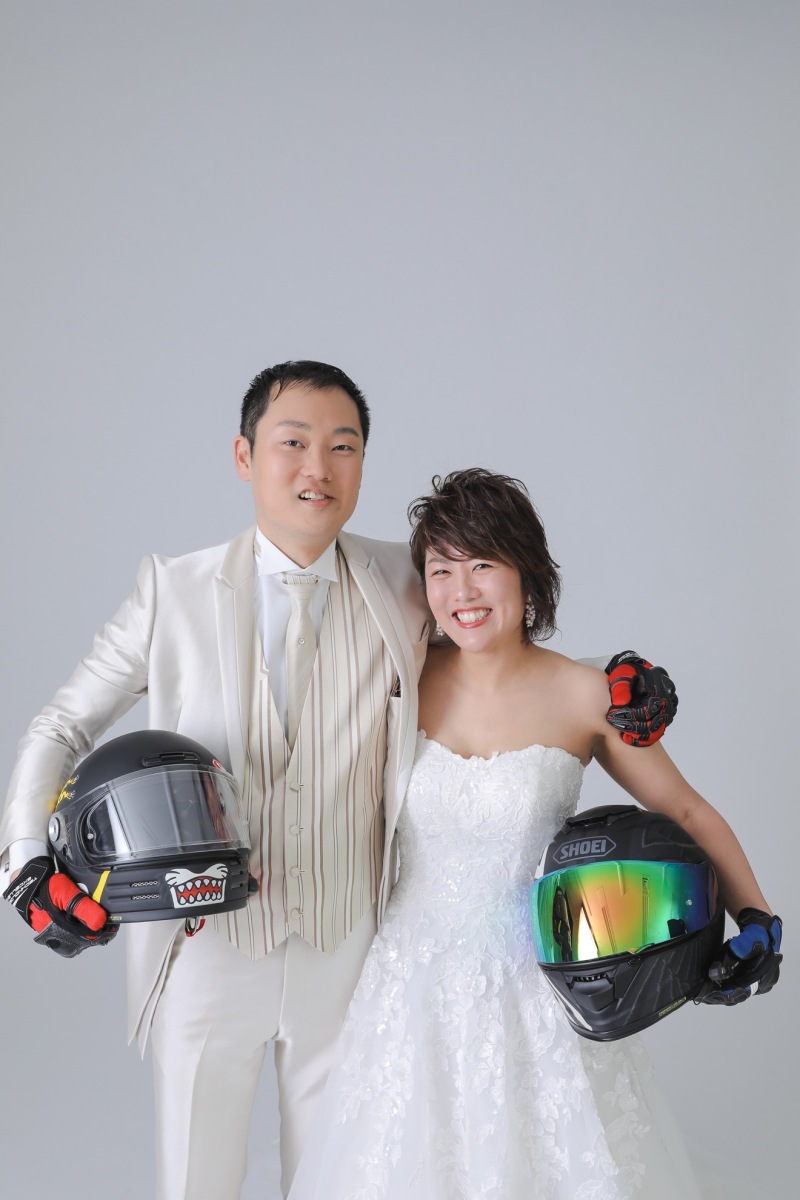 無地スタジオ撮影