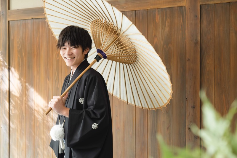 ご新郎様のソロカット