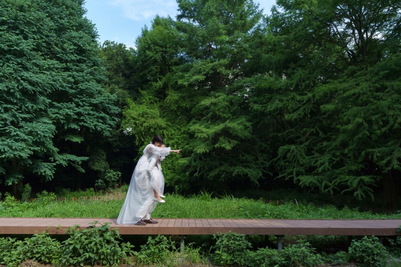 洋装ロケーション【見沼自然公園】