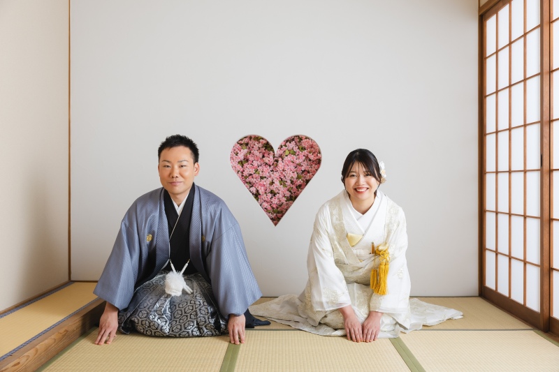 正座はハートも前で