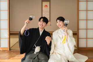 屋内庭園で、推しアイテムと一緒に。