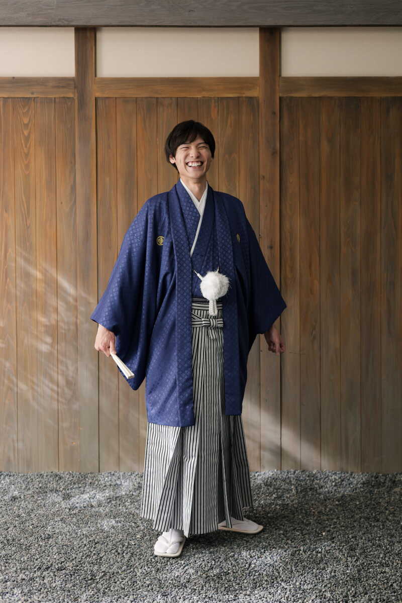 ご新郎様のソロカット