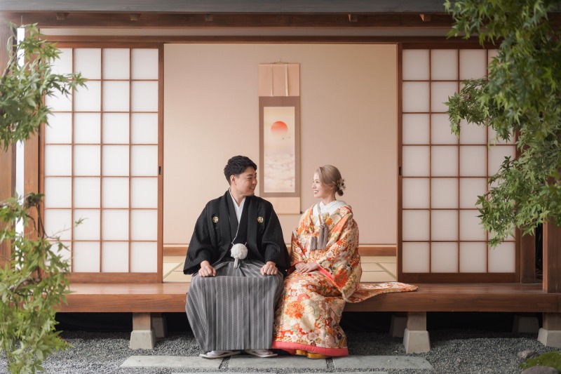 縁側に