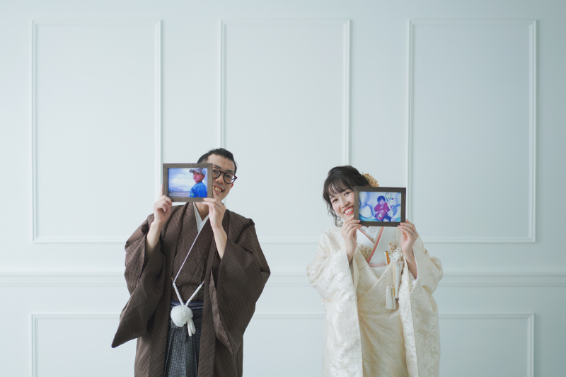 幼い時の写真と