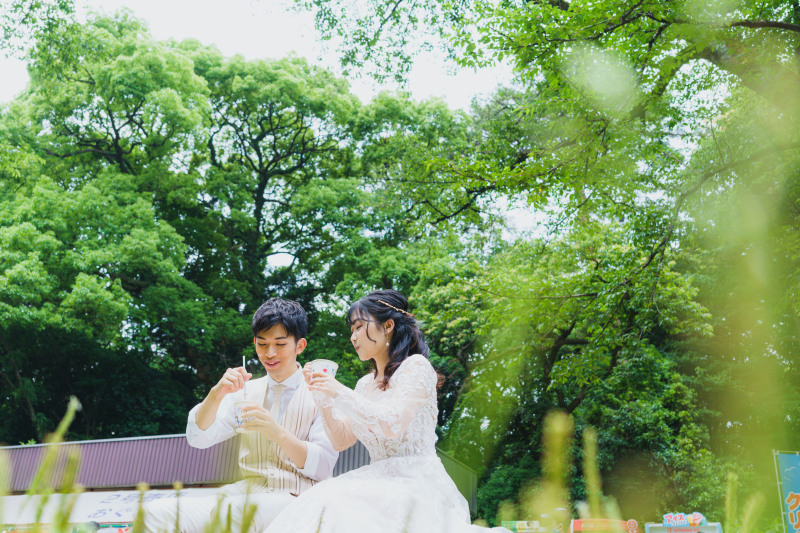 休憩がてらかき氷タイム