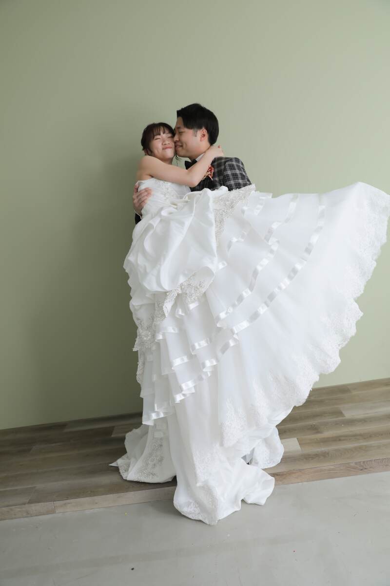 最後はとびっきり幸せな顔で