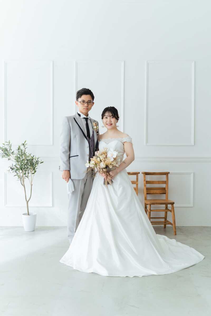 フォーマルな立ち姿