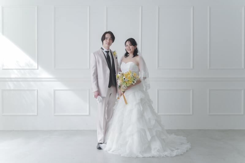 洋装スタジオ撮影スタートです。