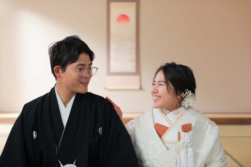 お話ししながら