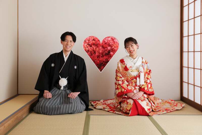 正座のお写真も！