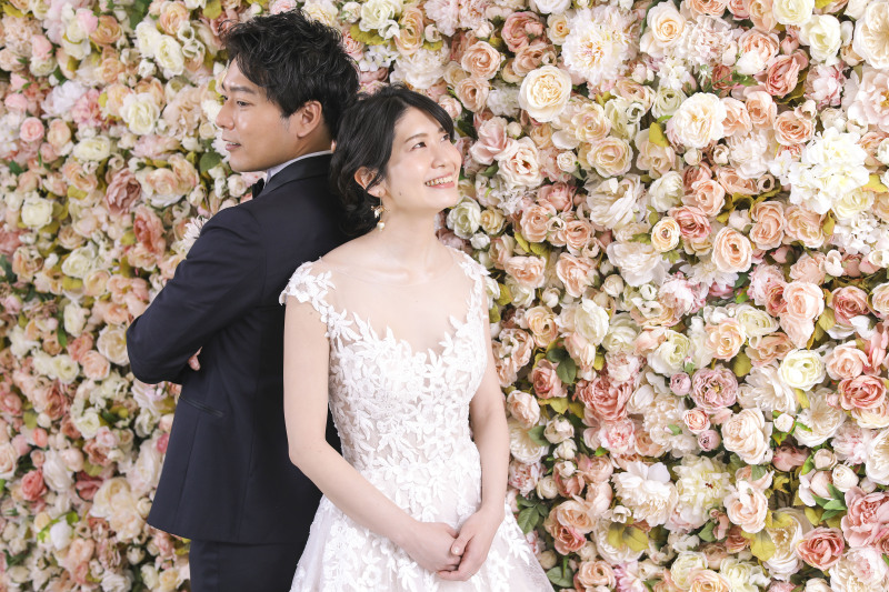 お花に包まれて