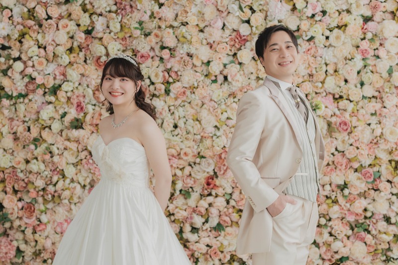 お花の背景で。