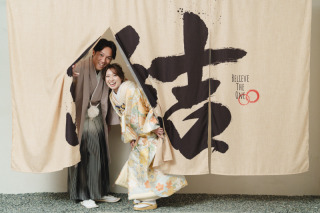 1日で和装＆洋装をスタジオで撮影しました！！！