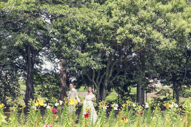 お散歩シーンも♫