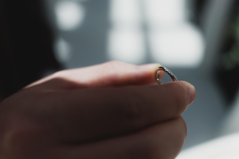 指輪のカット