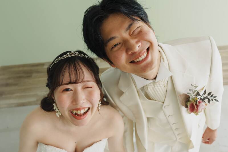 ハウススタジオで笑顔の撮影！