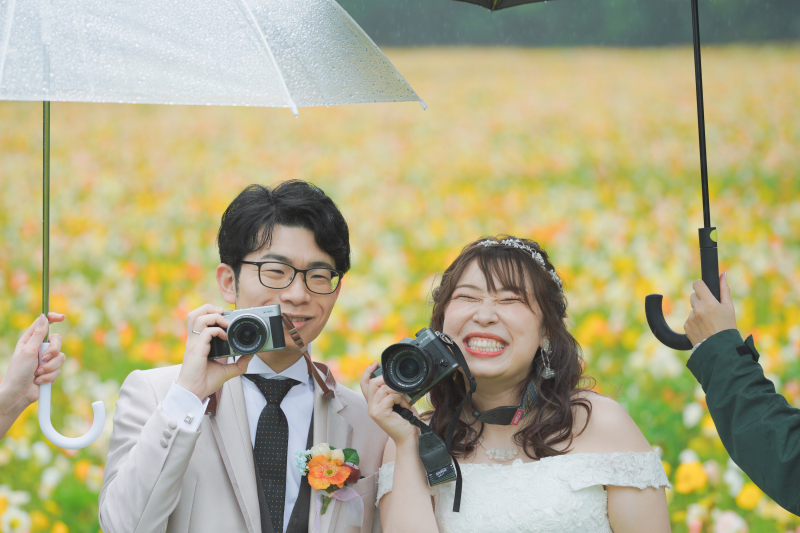 雨にも負けず、風にも負けず。