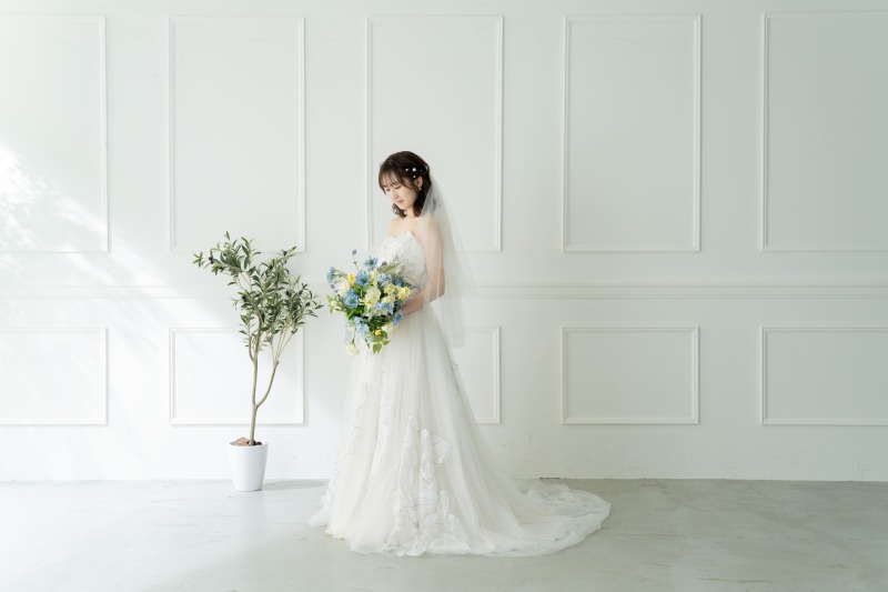 新婦様のソロショット