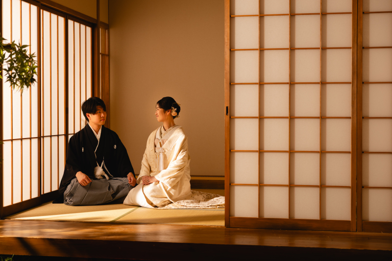 夕日の雰囲気で