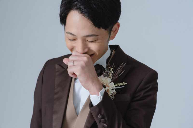 ご新郎様のソロショット