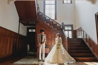 旧石川組製糸西洋館での撮影