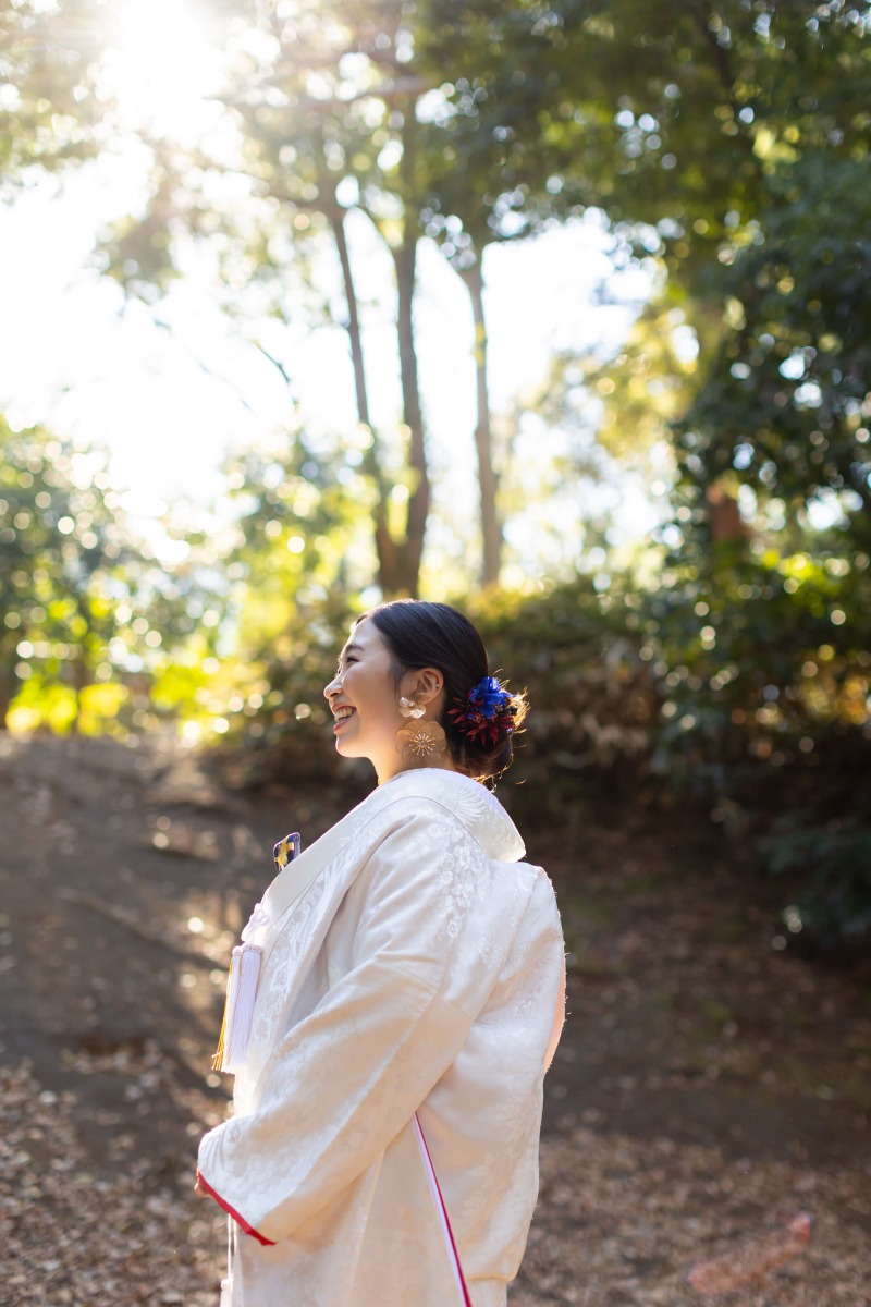 新婦様のソロカット