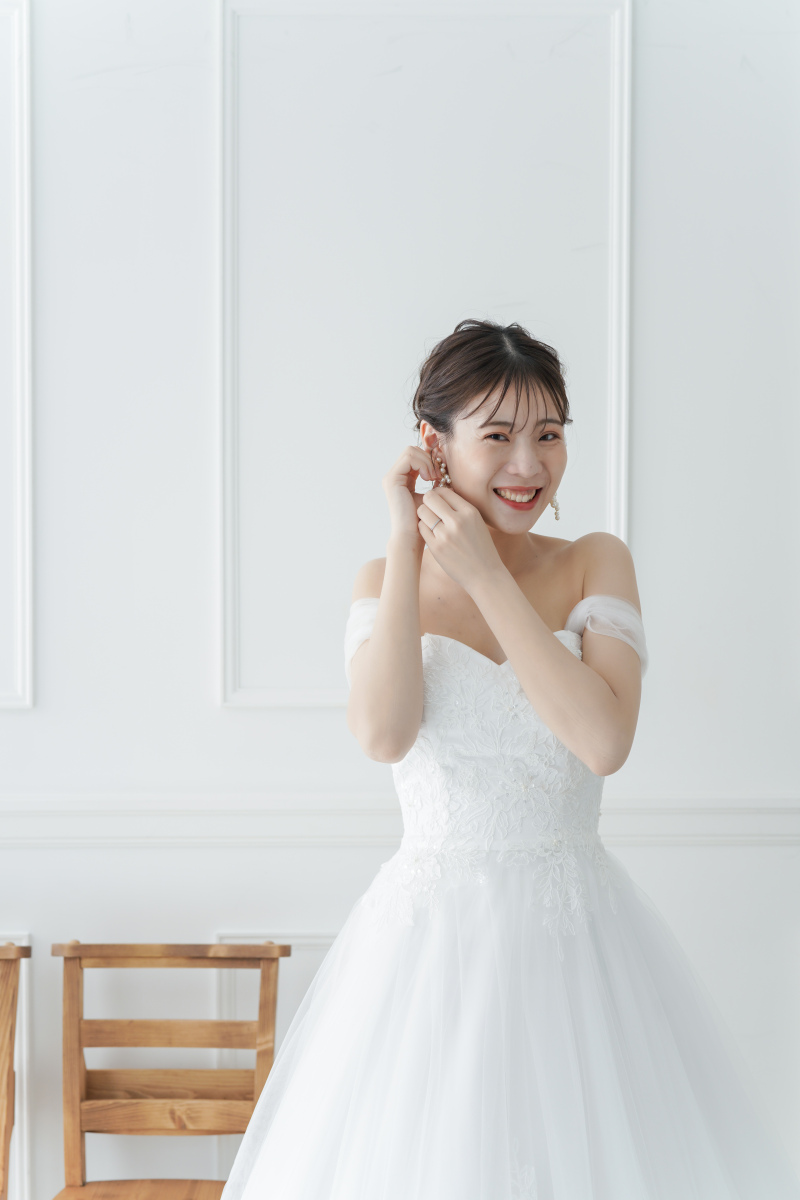 新婦様の笑顔を